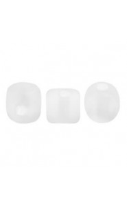 Les perles par Puca® Minos beads Crystal mat 00030/84100
